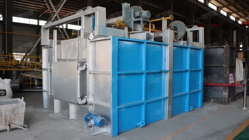 Gas through furnace
