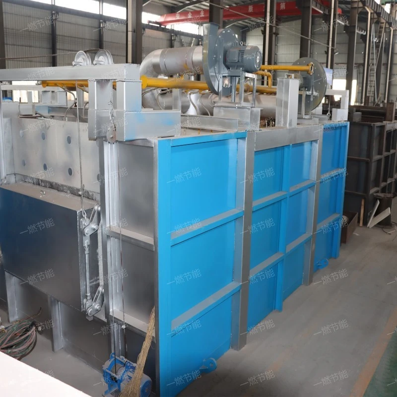 Automatic temperature regulating through furnace