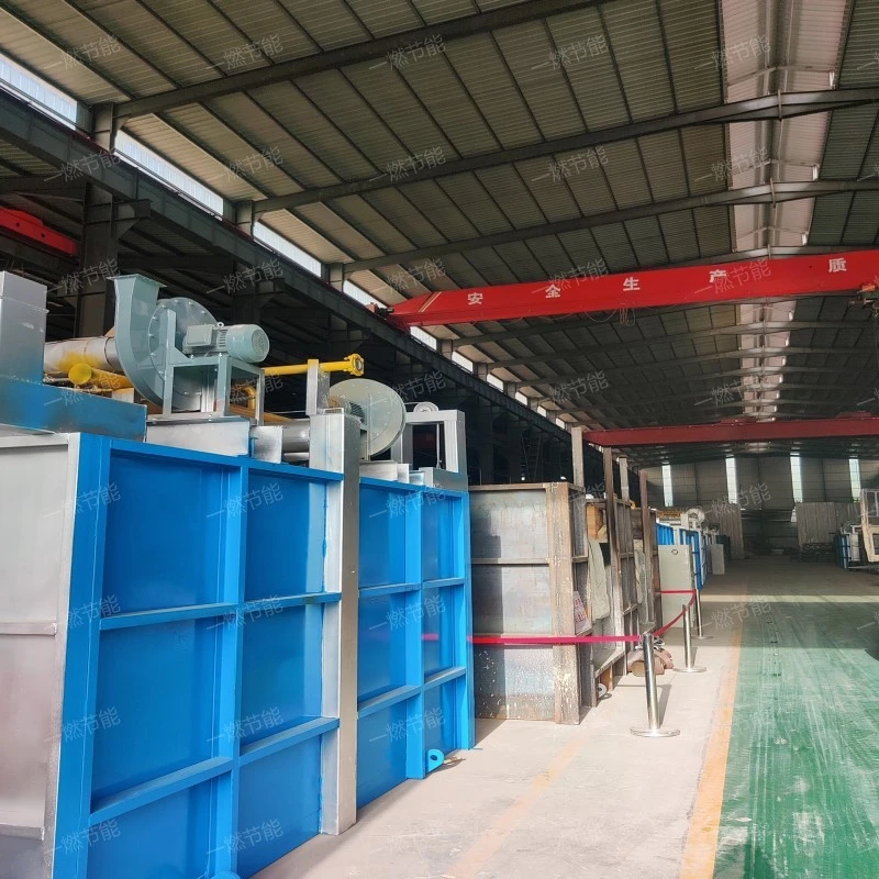 Regenerative natural gas through furnace