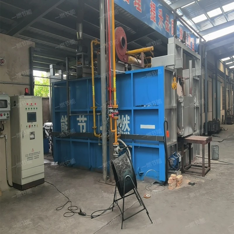 Natural gas through forging furnace