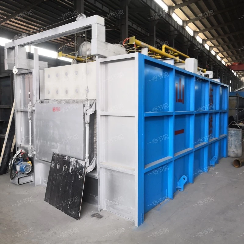 Regenerative burner penetrates forging heating furnace