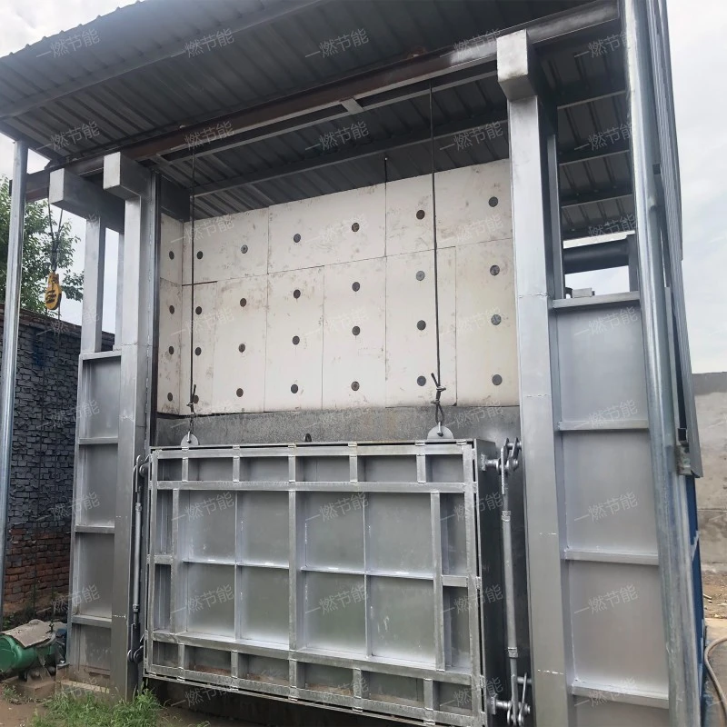 Gas through furnace