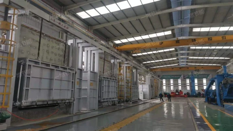 Forging chamber furnace