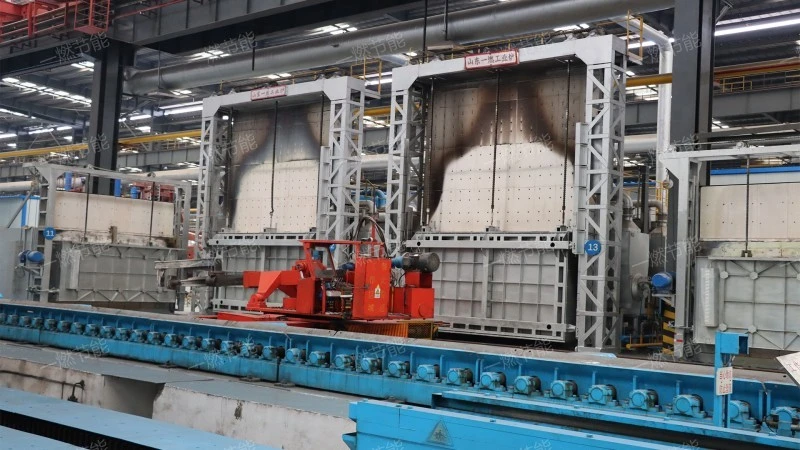 Large scale tubular annealing furnace