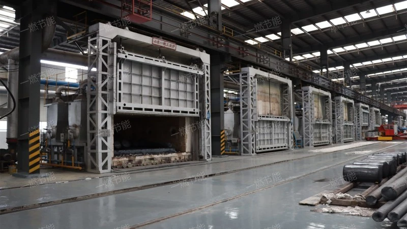 Multi tube rotary roasting furnace