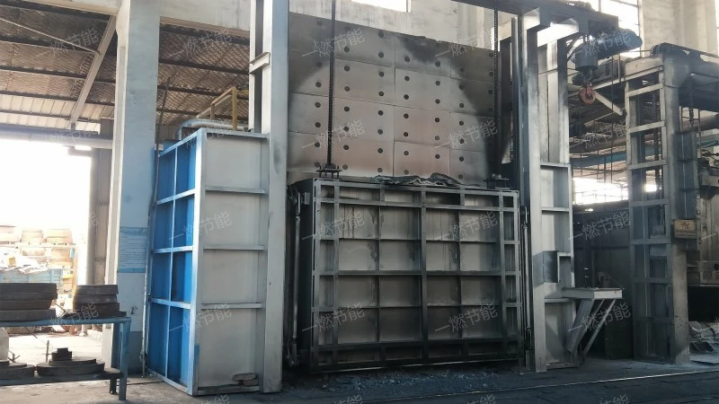 Regenerative gas chamber furnace