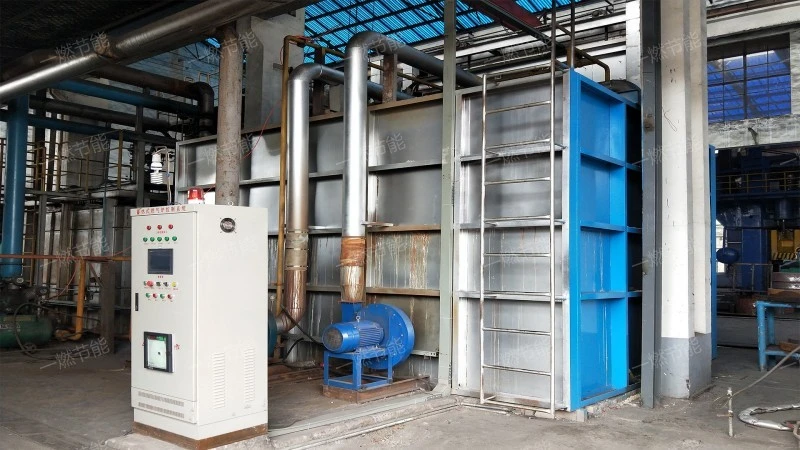 Natural gas thermal storage tubular roaster