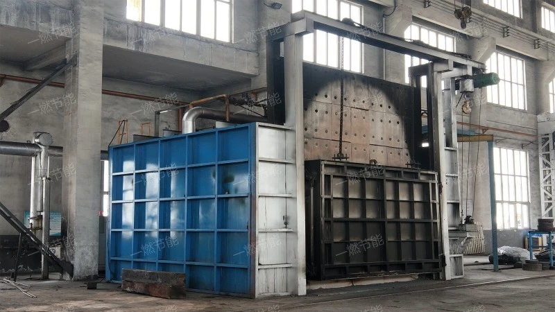 Mobile heating furnace chamber type