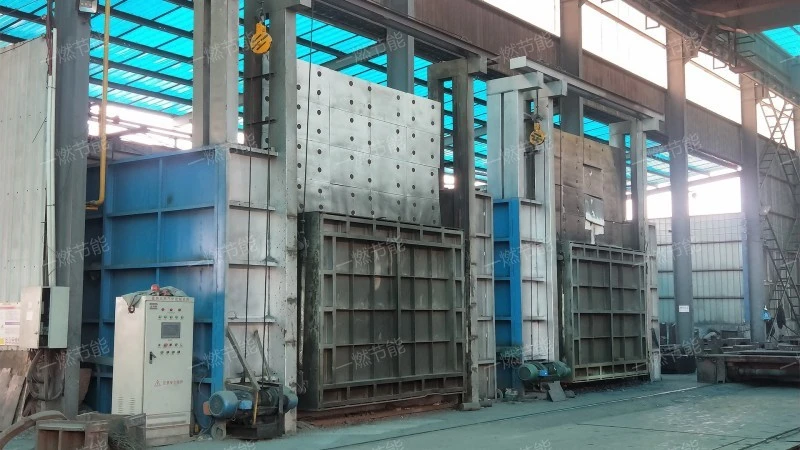 Double chamber tempering furnace