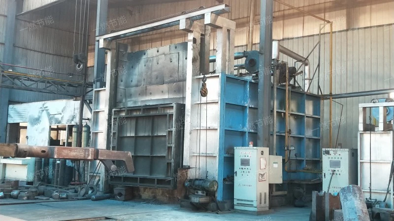 Regenerative burner chamber heating furnace