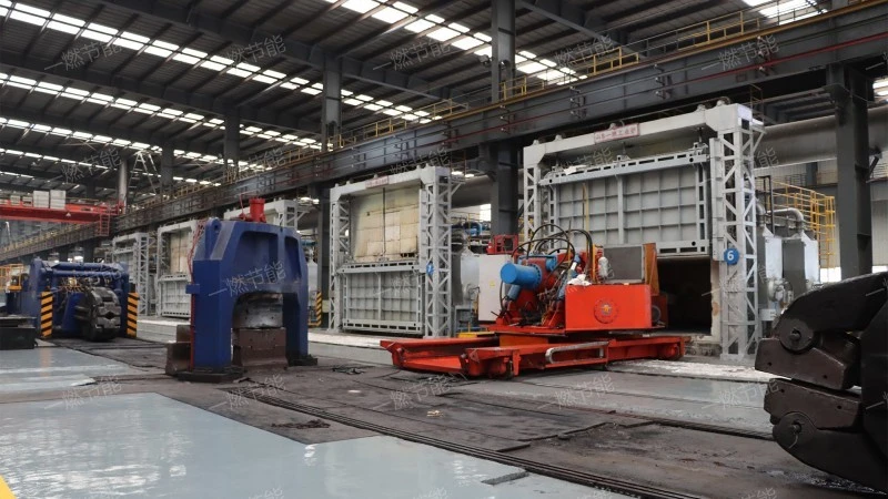 Multi tube continuous heating furnace