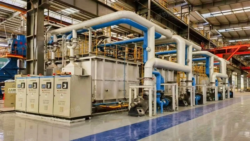 Multi tube bright annealing furnace