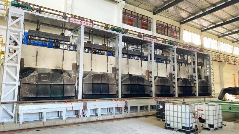 Gas tube annealing furnace