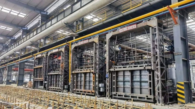 Multi tube continuous annealing furnace