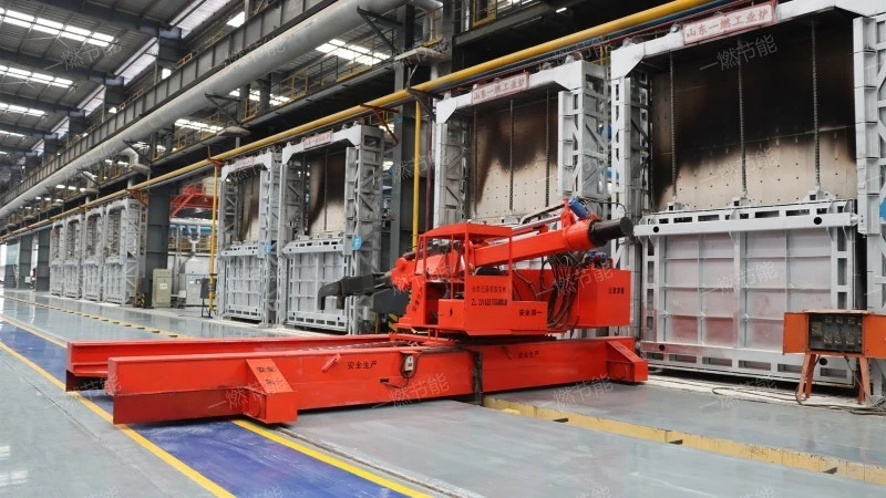 Multi chamber heating furnace