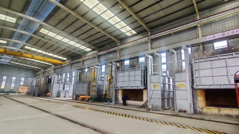 Regenerative gas chamber furnace