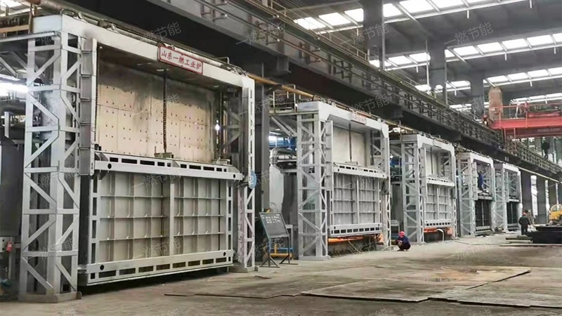 Multi tube continuous heating furnace
