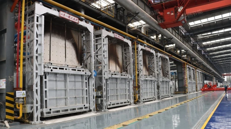 Multi tube bright heat treatment furnace