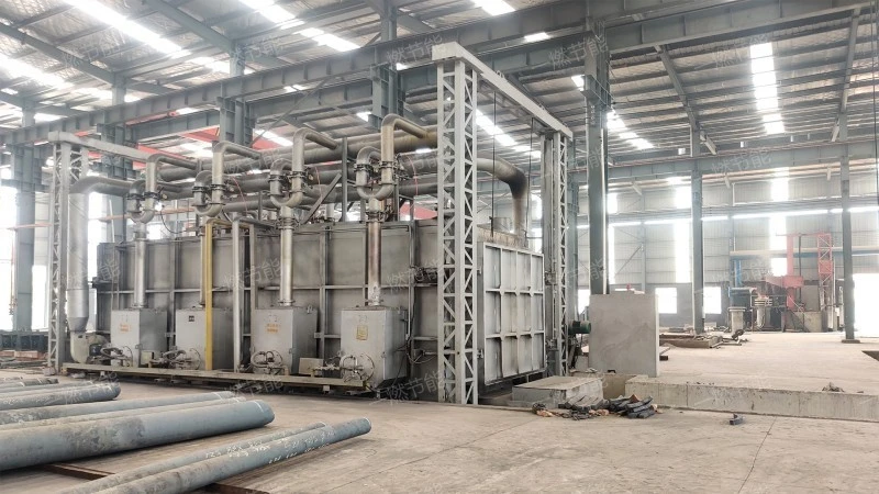 Gas storage roller furnace