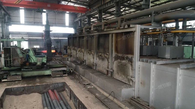 Automatic temperature control chain heating furnace