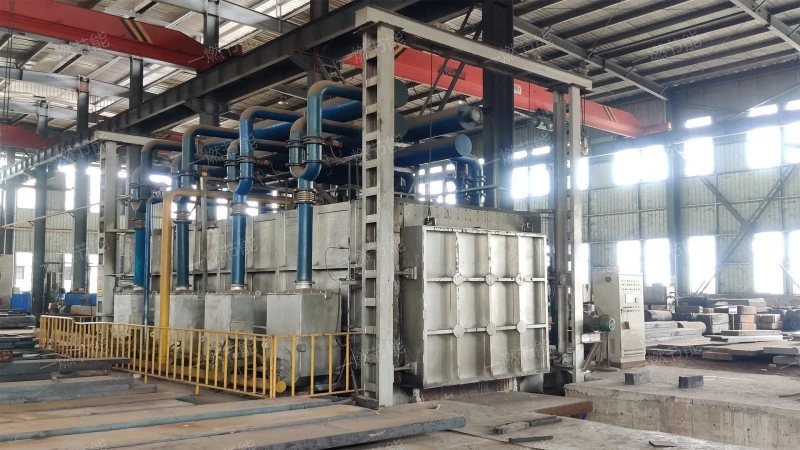 Forging and forging heating furnace