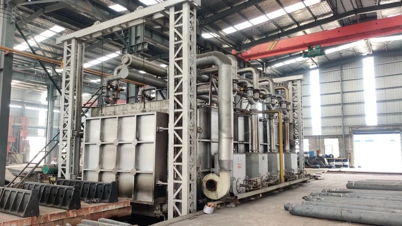 Stainless steel strip heating furnace