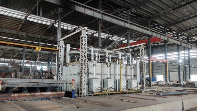Forging and forging heating furnace