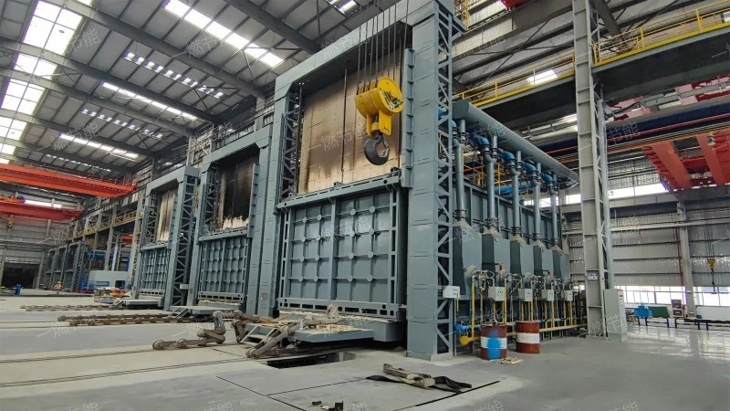 Full fiber industrial heating furnace