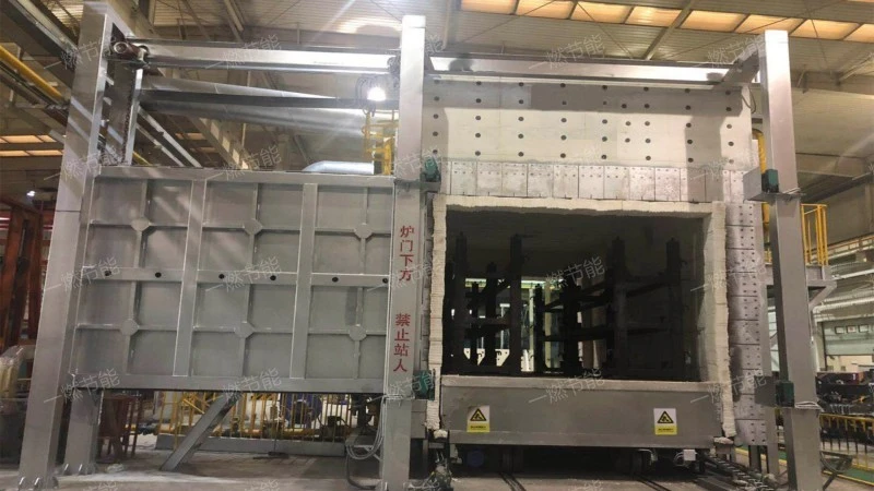 Preheating forging heating furnace