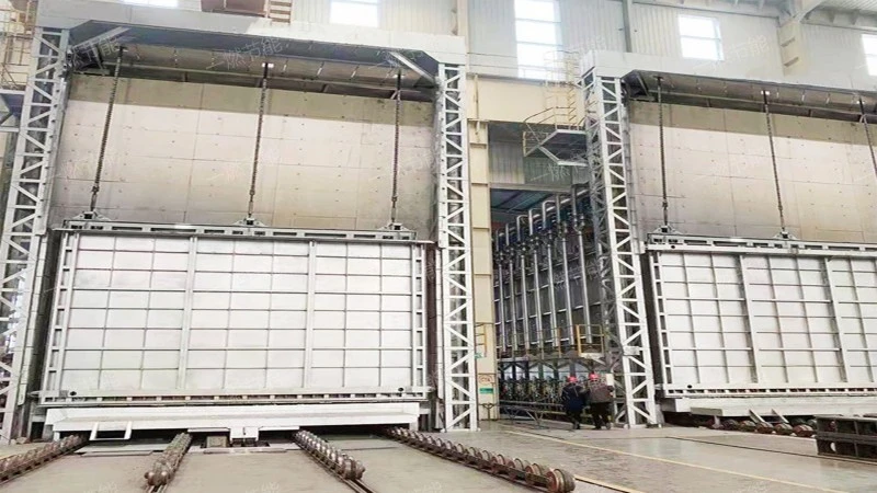 Double car furnace