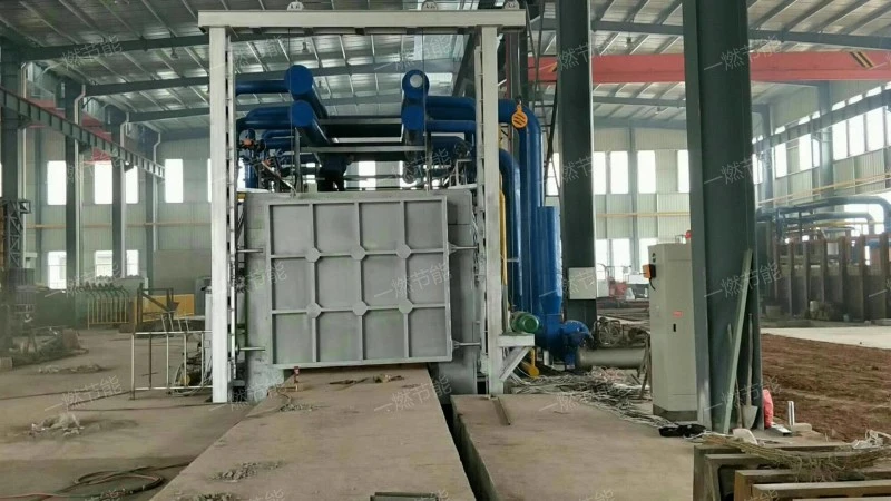 Gas roller furnace
