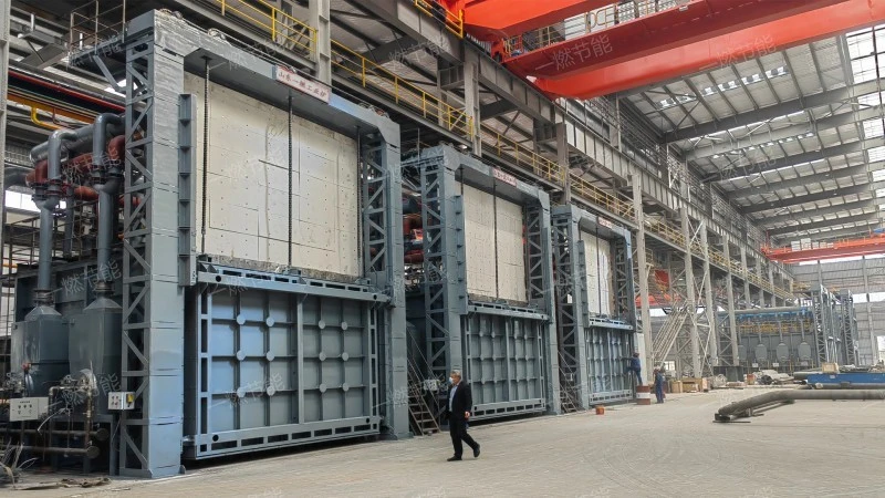 Gas storage roller furnace