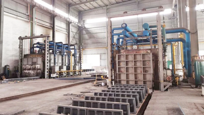 Tool steel heating furnace
