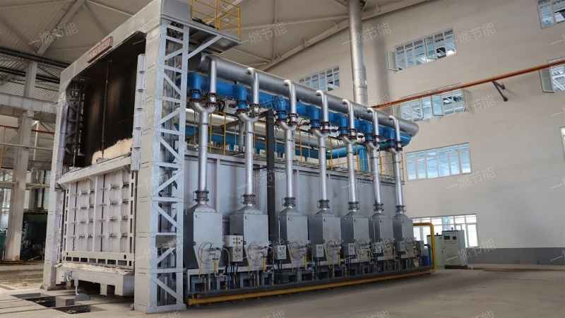 Automatic temperature control chain heating furnace