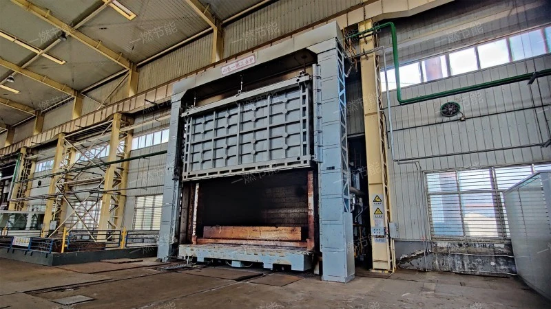 Three-stage steel rolling heating furnace