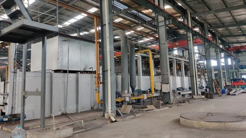 Double door annealing trolley furnace