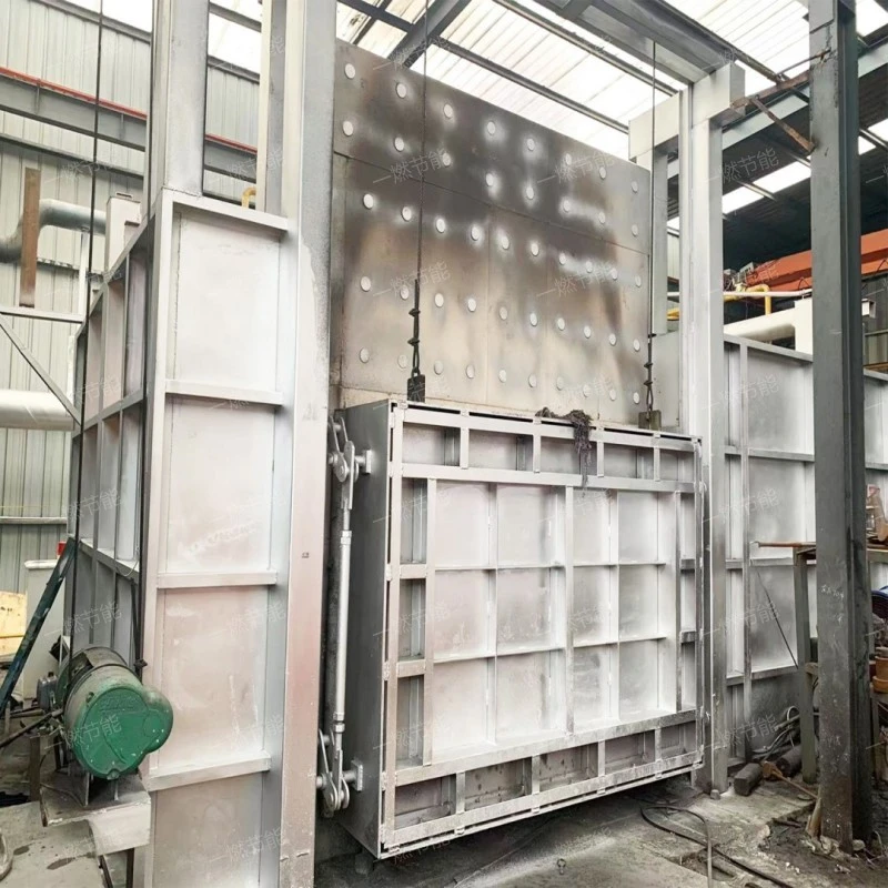 Introduction to Casting natural gas trolley furnace and heating furnace structure principle