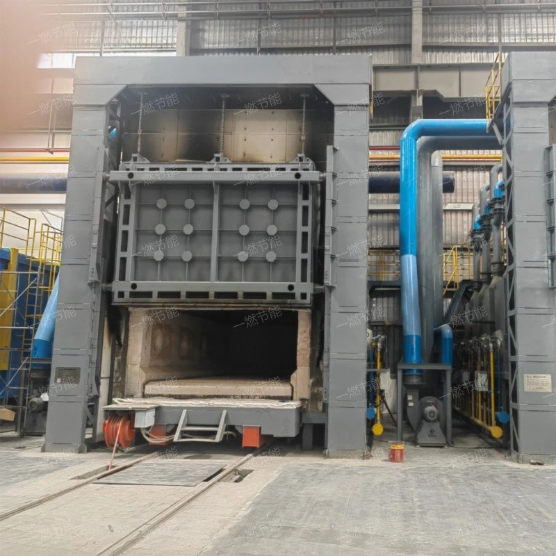 What is a High temperature push-pull trolley heating furnace? How much is the price of the heating furnace?
