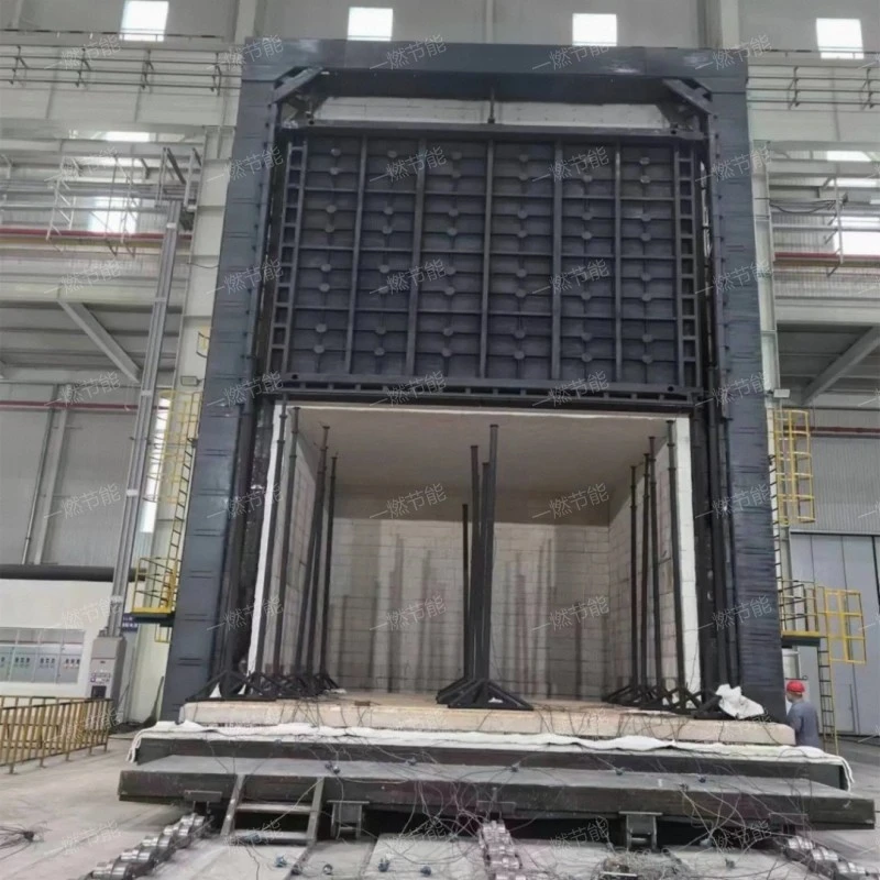 What is a Heat treatment quenching and tempering trolley forging furnace? Introduction to the principle of forging furnace structure